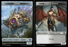 Gnome Token // Vampire Demon Token - Foil