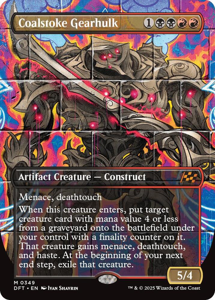 Coalstoke Gearhulk ~~ Borderless