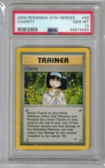 2000 Pokemon Gym Heroes 99 Charity PSA 10 54574059