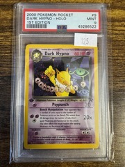 2000 Pokemon Rocket 1st Edition 9 Dark Hypno PSA 9 49286522