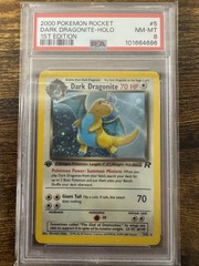 2000 Pokemon Rocket 1st Edition 5 Dark Dragonite PSA 8 101664686