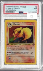 1999 Pokemon Jungle 3 Flareon Holo 1st Edition PSA 7 62199200