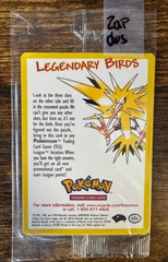 Zapdos Black Star Promo SEALED