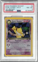 2000 Pokemon Rocket 9 Dark Hypno Holo 1st Edition PSA 8 62160908