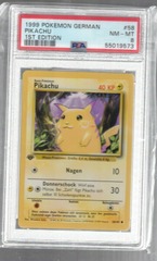 1999 Pokemon German 58 Pikachu 1st Edition PSA 8 55019573