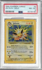 1999 Pokemon Jungle 4 Jolteon Holo PSA 8 62163188