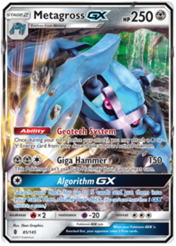 Metagross GX - 85/145 - Ultra Rare