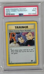 2000 Pokemon Rocket 15 Here Comes Tm.Rocket! Holo PSA 9 55019589