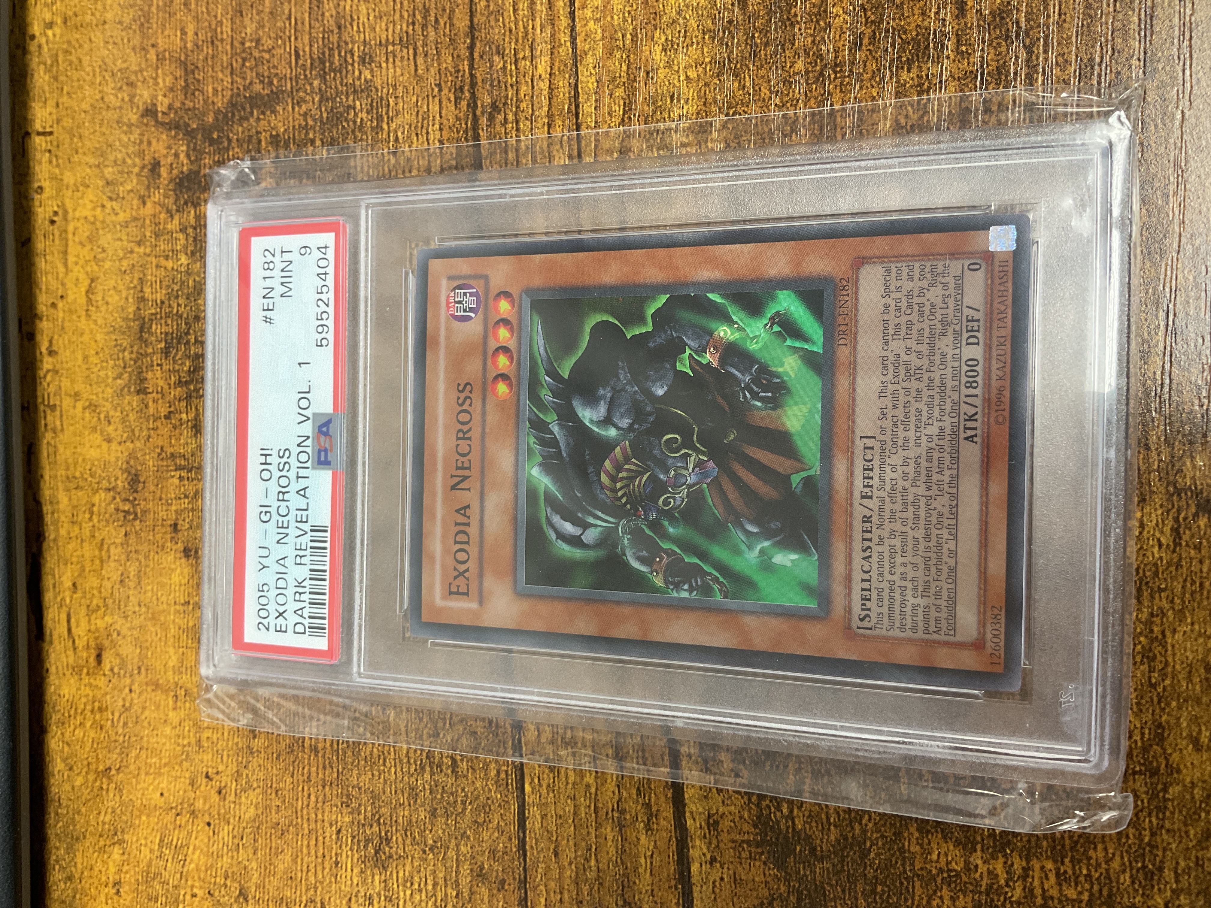 Exodia Necross - DR1-EN182 PSA 9