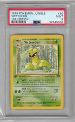 1999 Pokemon Jungle 30 Victreebel 1st Edition PSA 9 52649336