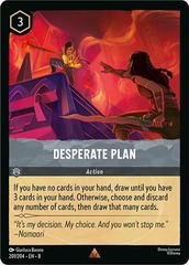 Desperate Plan - 201/204 - Rare