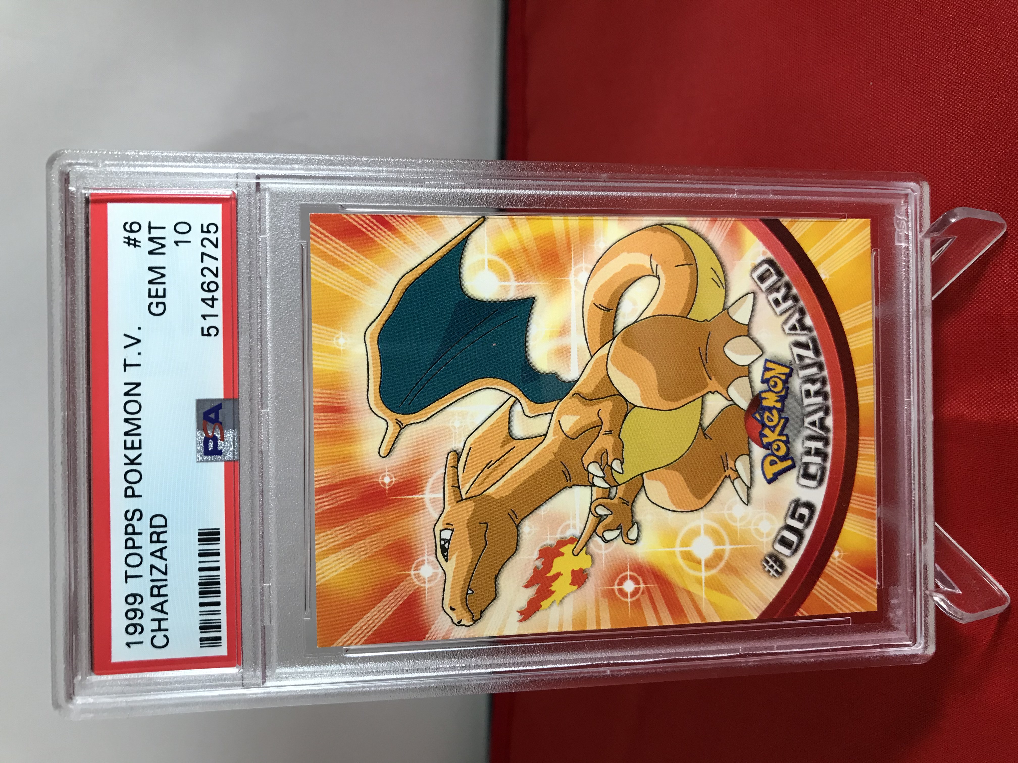 Charizard - Topps - PSA 10 GEM MT - 51462725