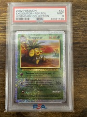 2002 Pokemon Legendary Collection 23 Exeggutor Reverse Foil PSA 9 46081526