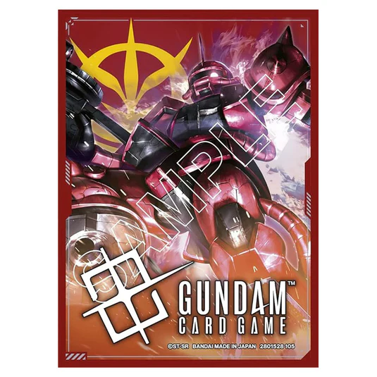 Gundam TCG: Sleeves 01 (Chars Zaku Ⅱ/Zeon)