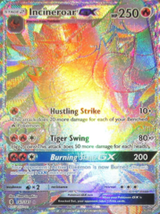 Incineroar GX - 147/145 - Secret Rare