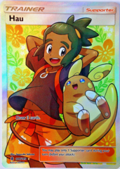 Hau - 144/145 - Full Art Ultra Rare