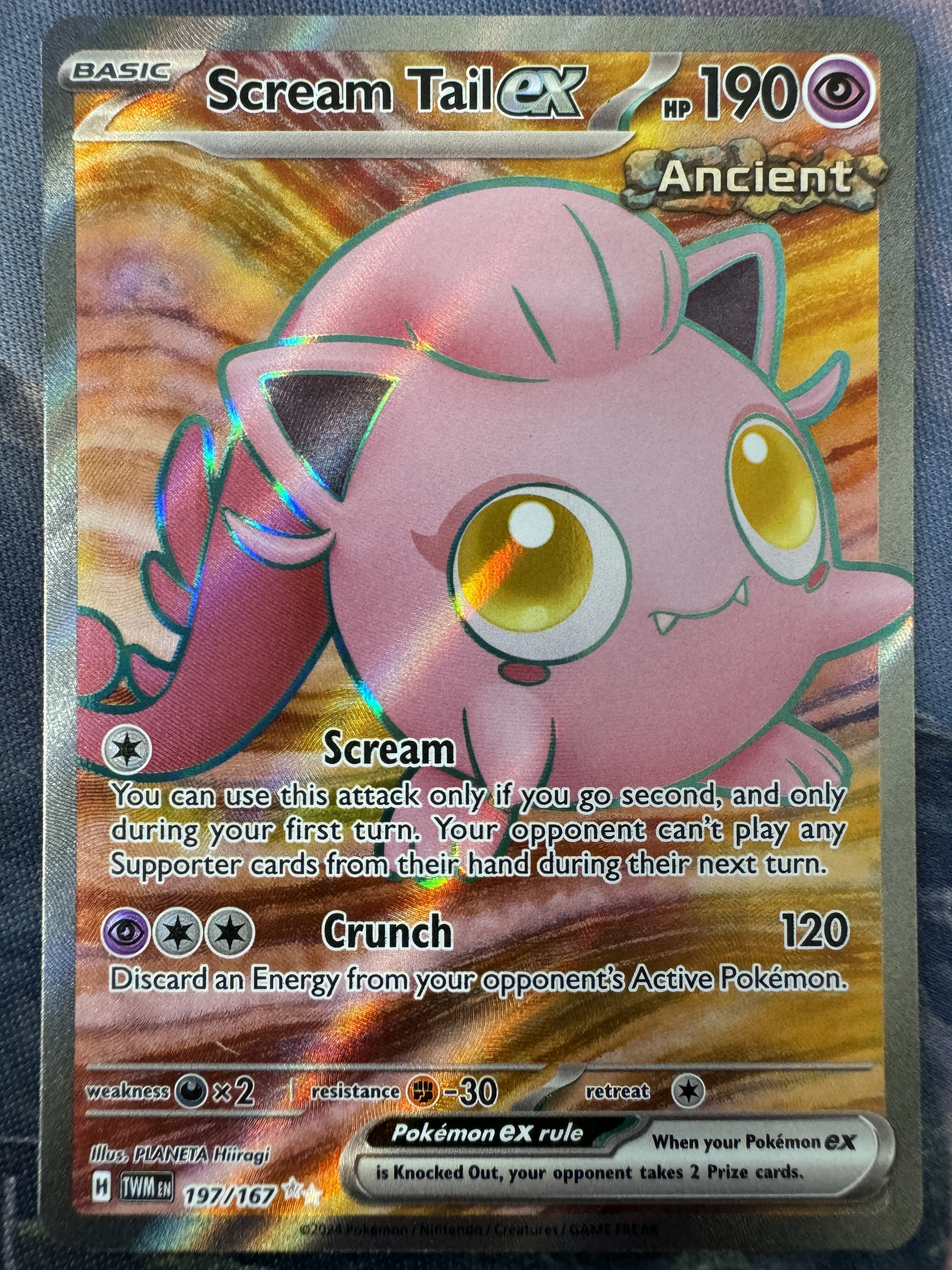 Scream Tail ex - 197/167 - Ultra Rare