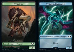 Tyranid Gargoyle Token // Tyranid Token (017) - Surge Foil