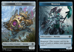 Gnome Token // Merfolk Token - Foil