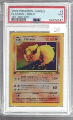 1999 Pokemon Jungle 3 Flareon Holo 1st Edition PSA 7 54924147