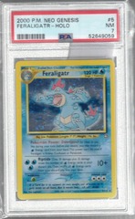 2000 P.M. Neo Genesis 5 Feraligatr Holo PSA 7 52649059