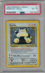 1999 Pokemon Jungle 11 Snorlax Holo PSA 6 55019609