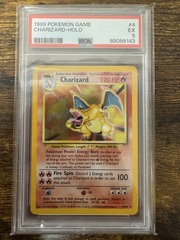 1999 Base Set Unlimited 4 Charizard Holo PSA 5 88099143