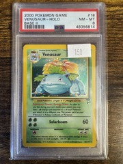 2000 Pokemon Base Set 2 18 Venusaur PSA 8 48356814