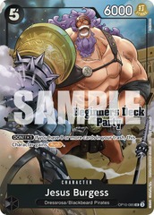 Jesus Burgess (Beginners Deck Party [ST-23] - [ST-28] Winner Pack) - OP10-085 - UC - Foil