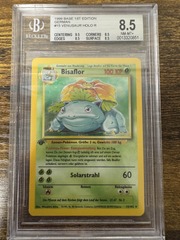 1999 Pokemon German Base Set 15 Venusaur Holo 1st Edition BGS 8.5 0013320851