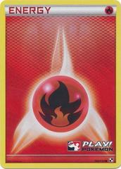 Fire Energy - 106/114 - Play! Promo - Crosshatch Holo