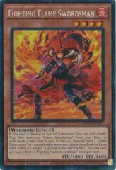 Fighting Flame Swordsman - MZMI-EN001 - Collector's Rare - 1st Edition