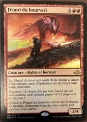 Bedlam Reveler Foil French Eldritch Moon NM