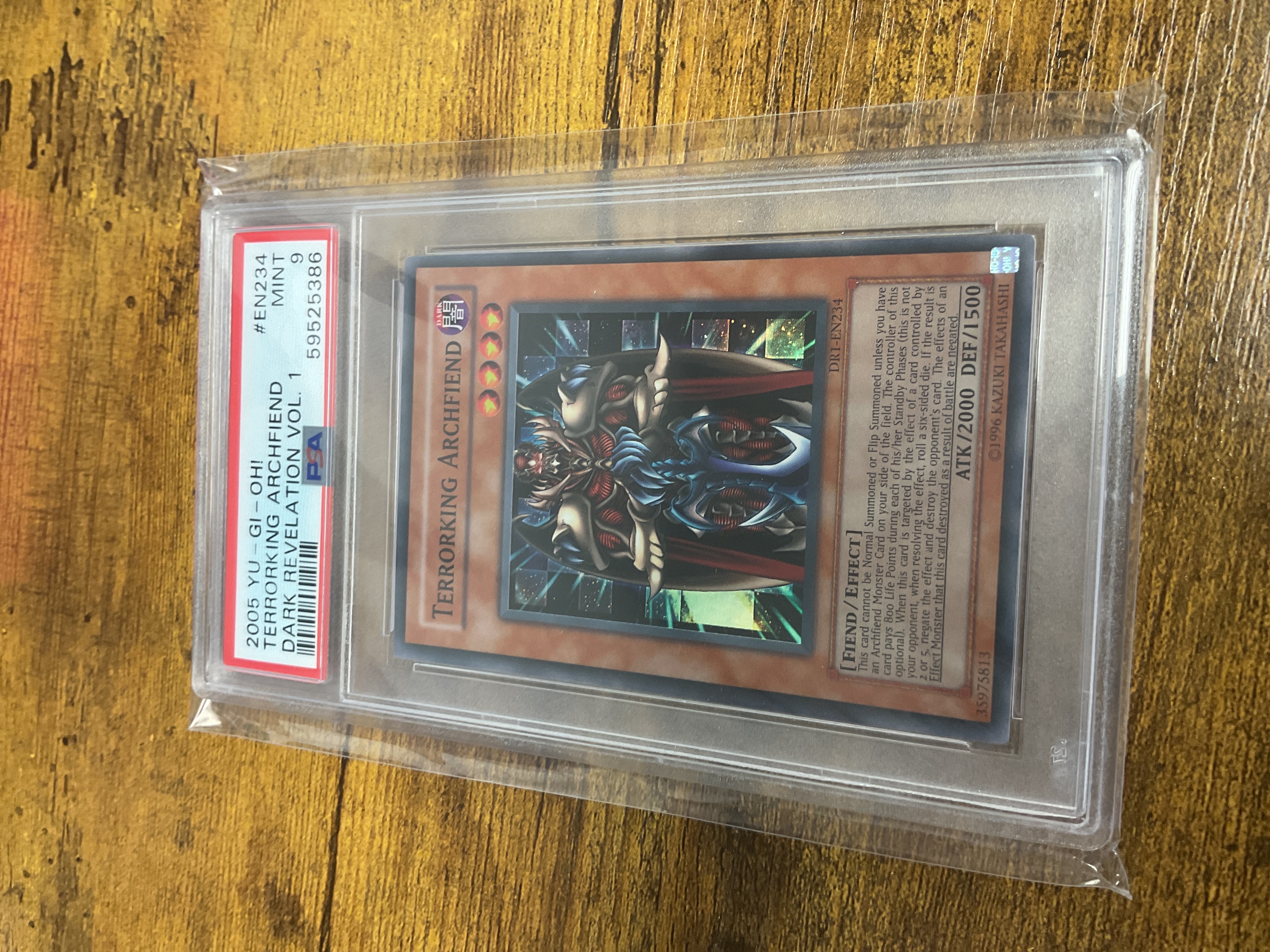 Terrorking Archfiend - DR1-EN234 PSA 9