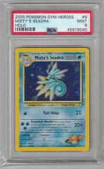 2000 Pokemon Gym Heroes 9 Misty's Seadra Holo PSA 9 45919040