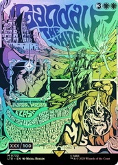 Gandalf the White ~~ Borderless (Poster) (732) - SERIALIZED - Foil