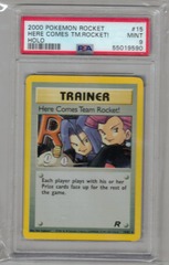 2000 Pokemon Rocket 15 Here Comes Tm.Rocket! Holo PSA 9 55019590