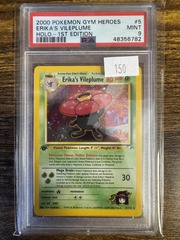 2000 Pokemon Gym Heroes 1st Edition 5 Erika's Vileplume PSA 9 48356782