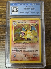 2000 Pokemon Base Set 2 #4 Charizard Holo CGC 5.5 3778756005