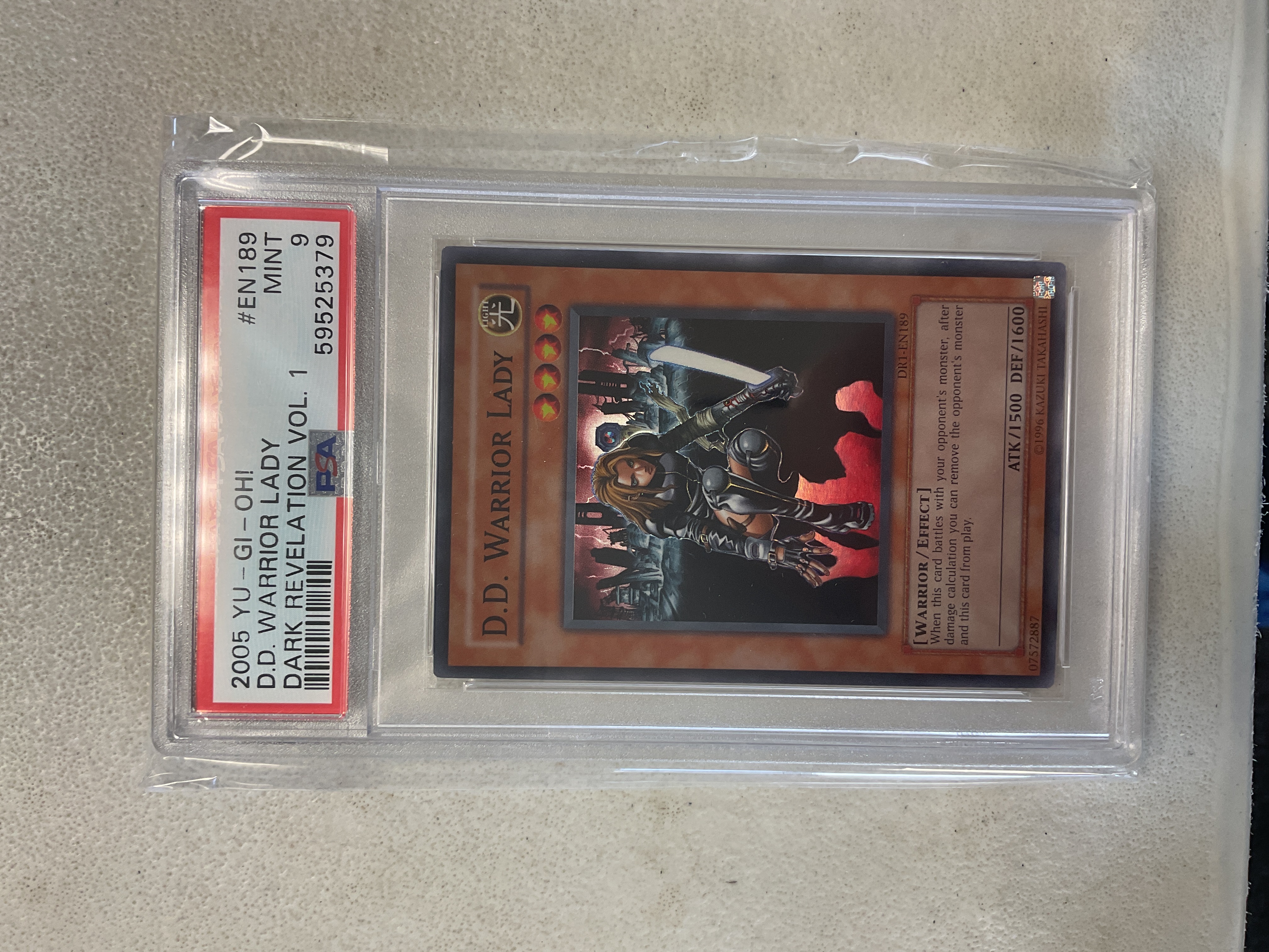 D.D. Warrior Lady - PSA 9 DR1-EN189