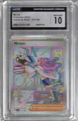 Miriam Pokemon 2023 Scarlet & Violet 251/198 CGC 10