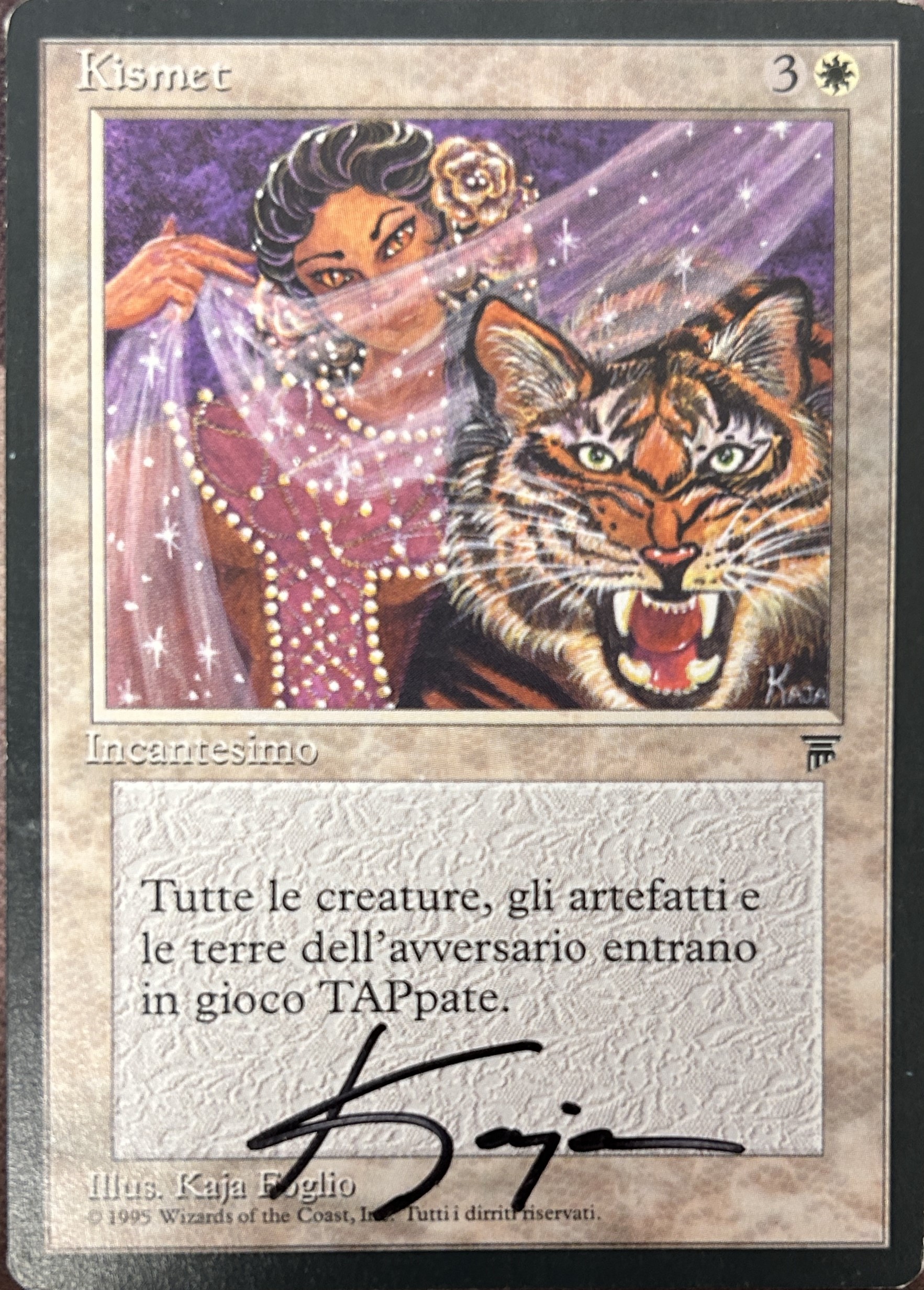 Kismet Italian Kaja Foglio Legends