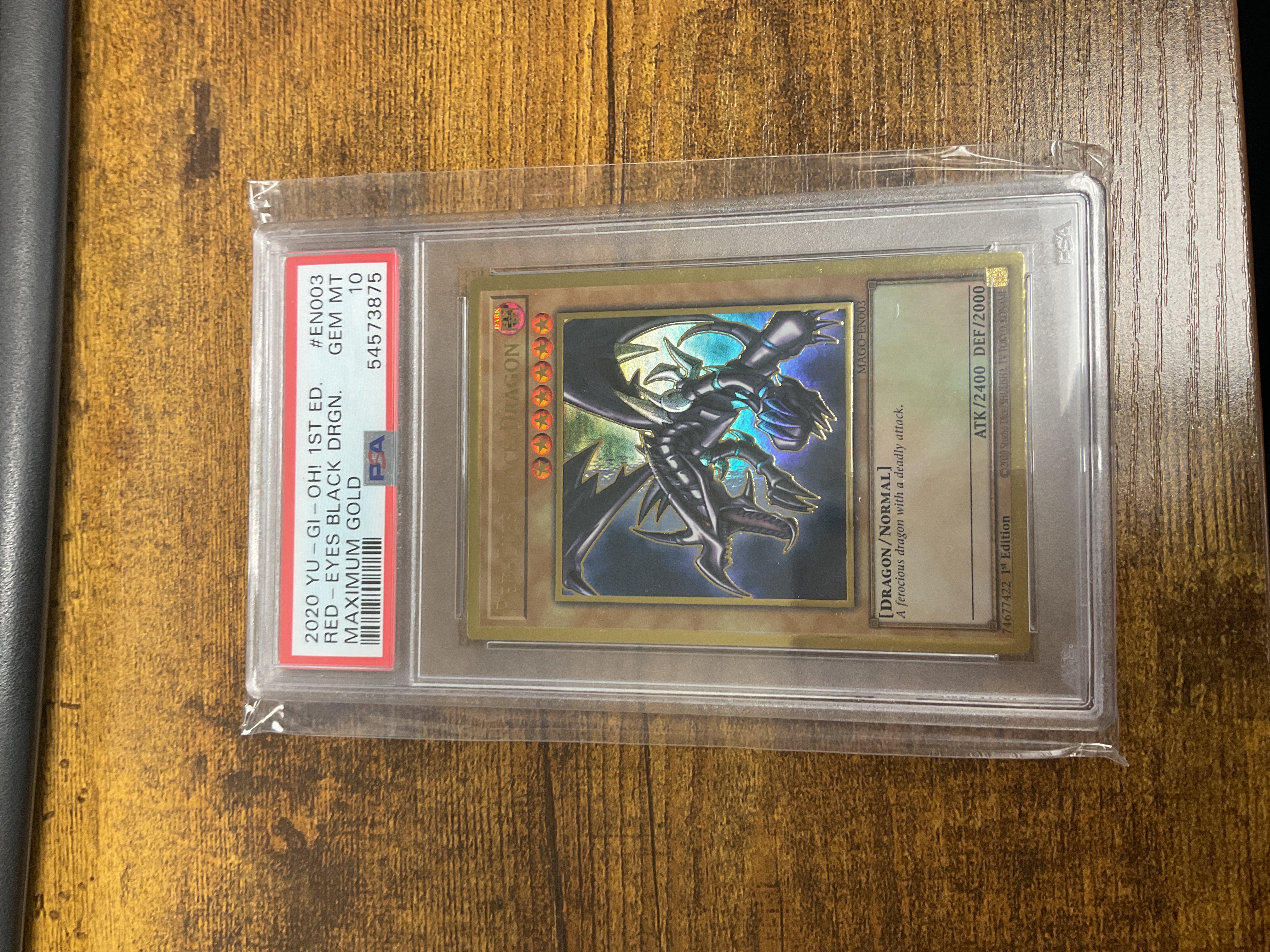 Red-Eyes Black Dragon - MAGO-EN003 PSA 10