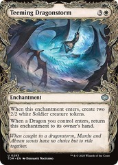 Teeming Dragonstorm - Showcase - Foil