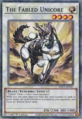 The Fabled Unicore - HAC1-EN147 - 1st Edition (Duel Terminal)