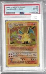 1999 Pokemon Game 4 Charizard Holo PSA 2 53566049