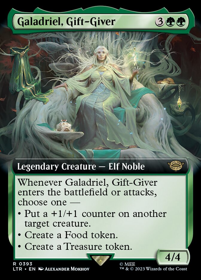 Galadriel, Gift-Giver ~ Extended Art