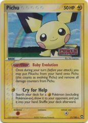 Pichu - 21/108 - Rare - Reverse Holo