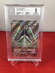 Celesteela GX - Full Art - SM Ultra Prism - Beckett BGS 8 NM-MT - 0011025728
