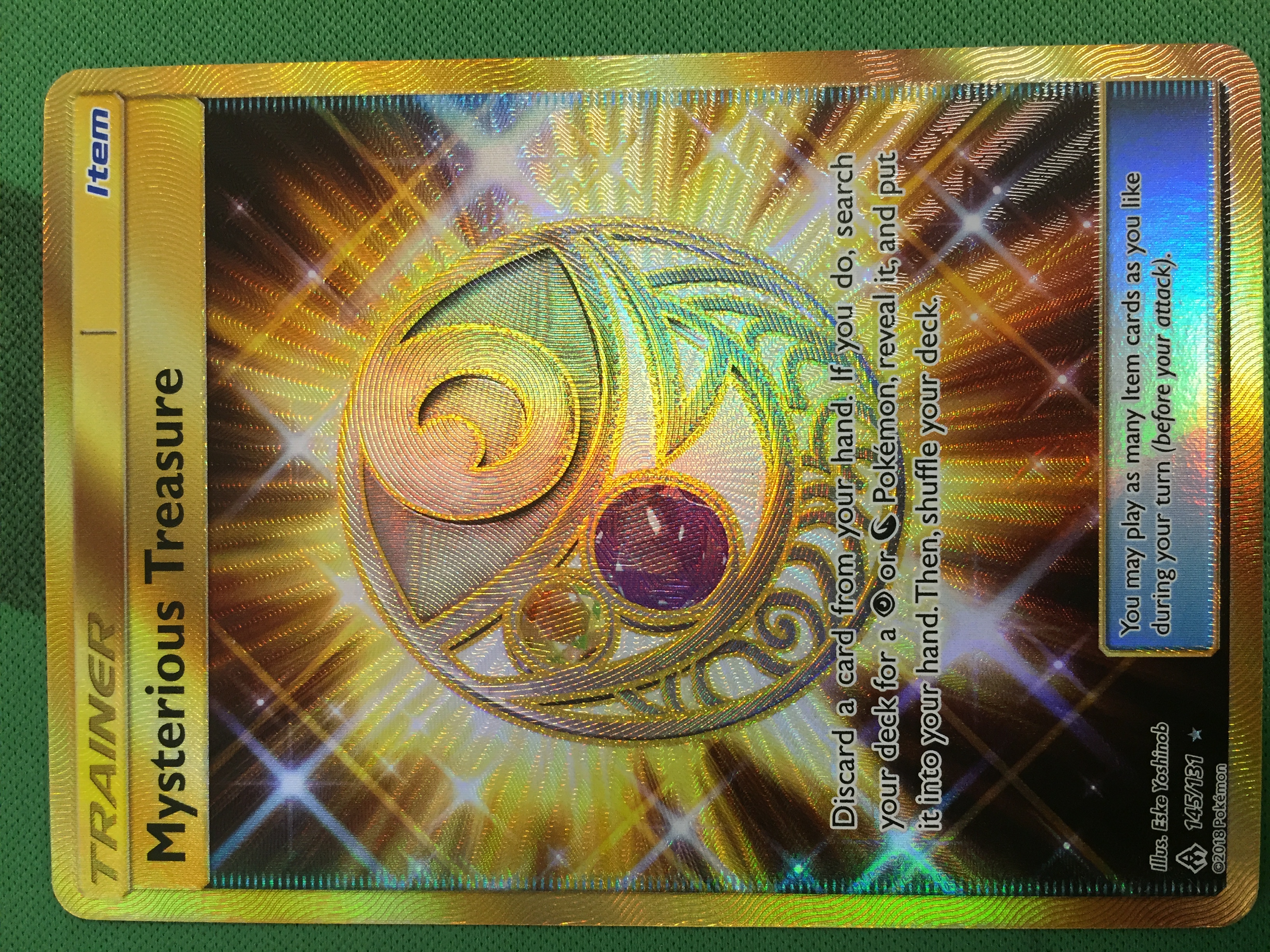 Mysterious Treasure - 145/131 - Secret Rare
